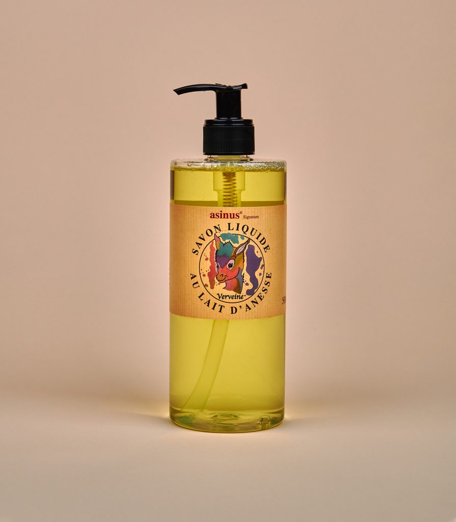 피부촉촉 유기농 당나귀우유 리퀴드 솝(물비누)-버베인