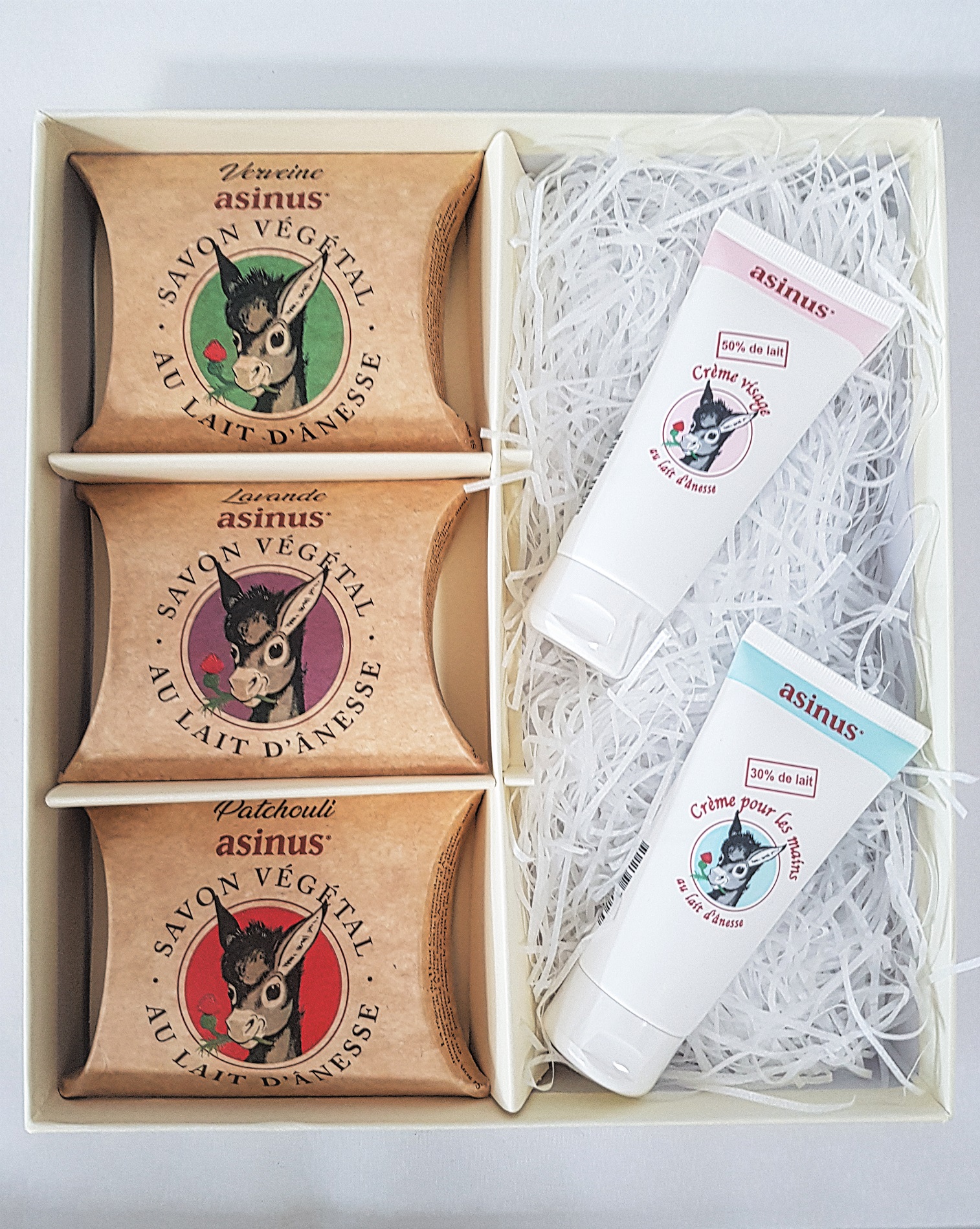피부촉촉 유기농 당나귀우유 비누3종+핸드크림2개 세트