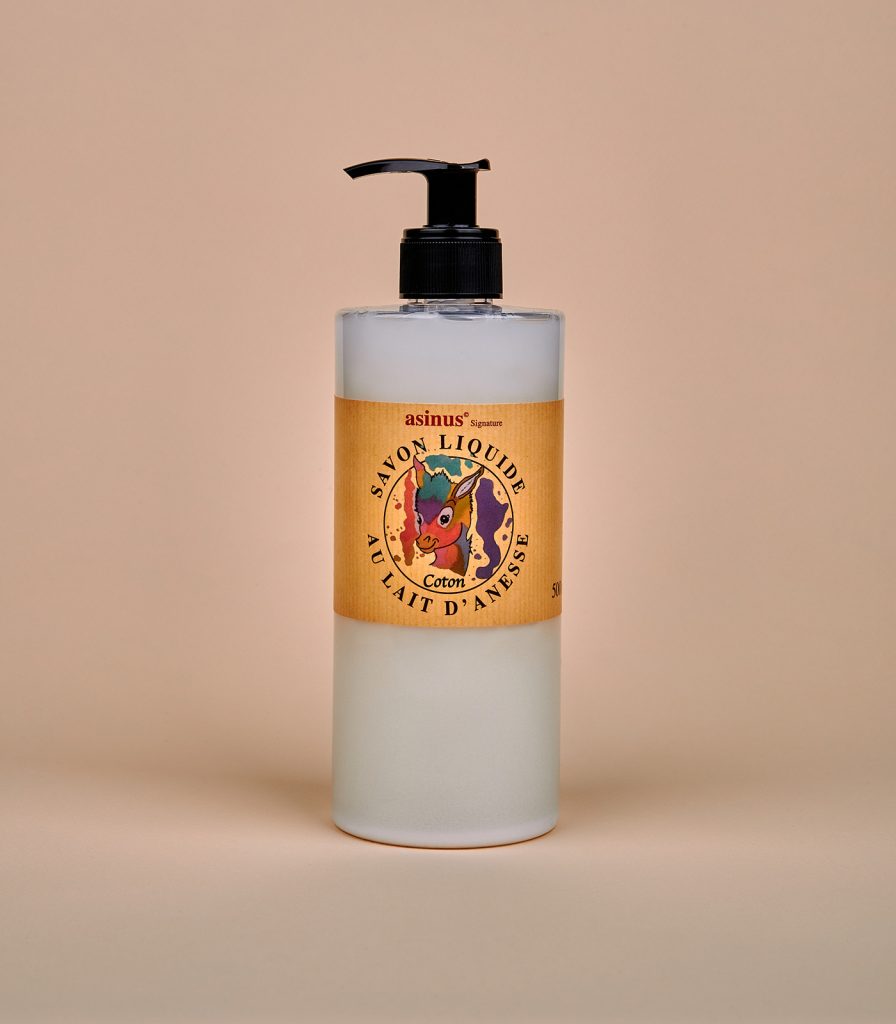 피부촉촉 유기농 당나귀우유 리퀴드 솝(물비누)-코튼
