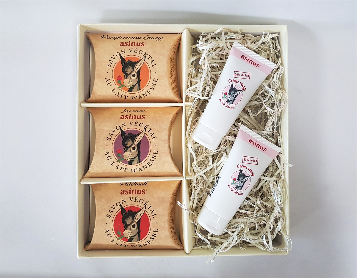피부촉촉 유기농 당나귀우유 비누3종+페이스크림2개