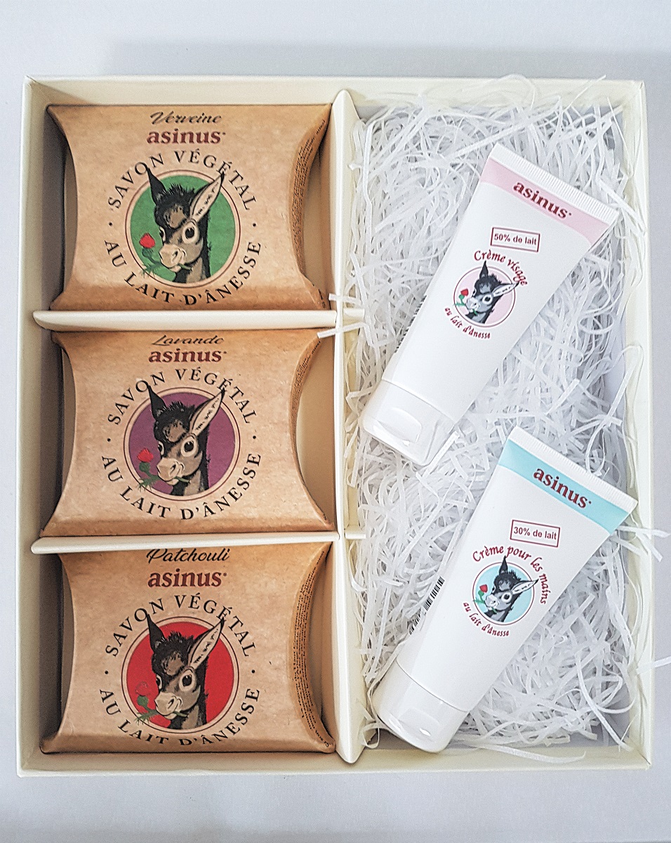 피부촉촉 유기농 당나귀우유 비누(3종)+핸드&페이스크림세트