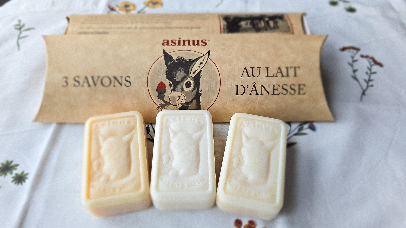 유기농 당나귀우유 비누3종 세트(향 3종 옵션 선택)