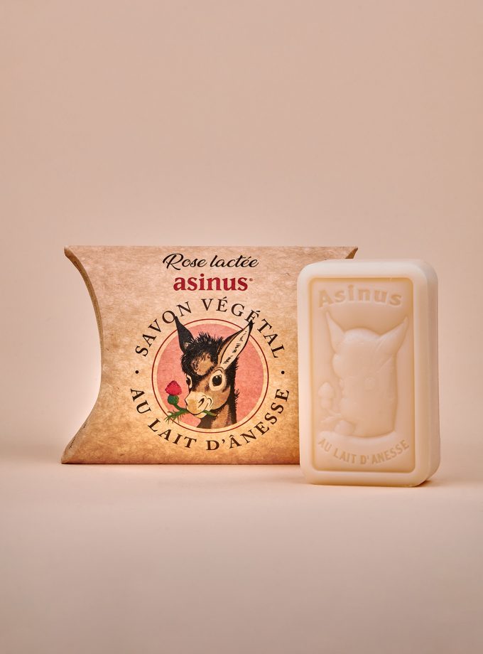 유기농 당나귀우유 비누-로즈(장미)