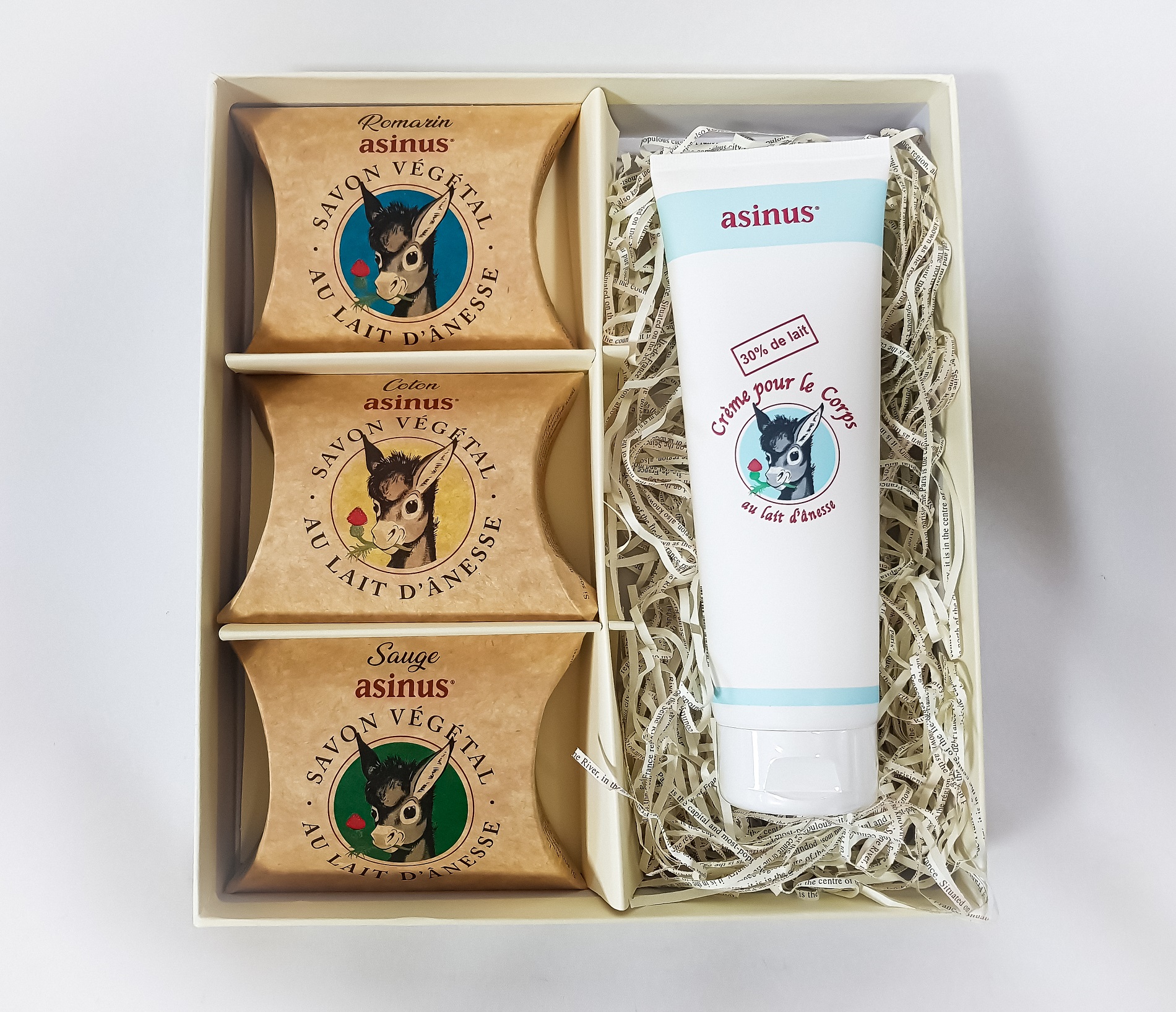 피부촉촉 유기농 당나귀우유 비누3종+바디크림1개